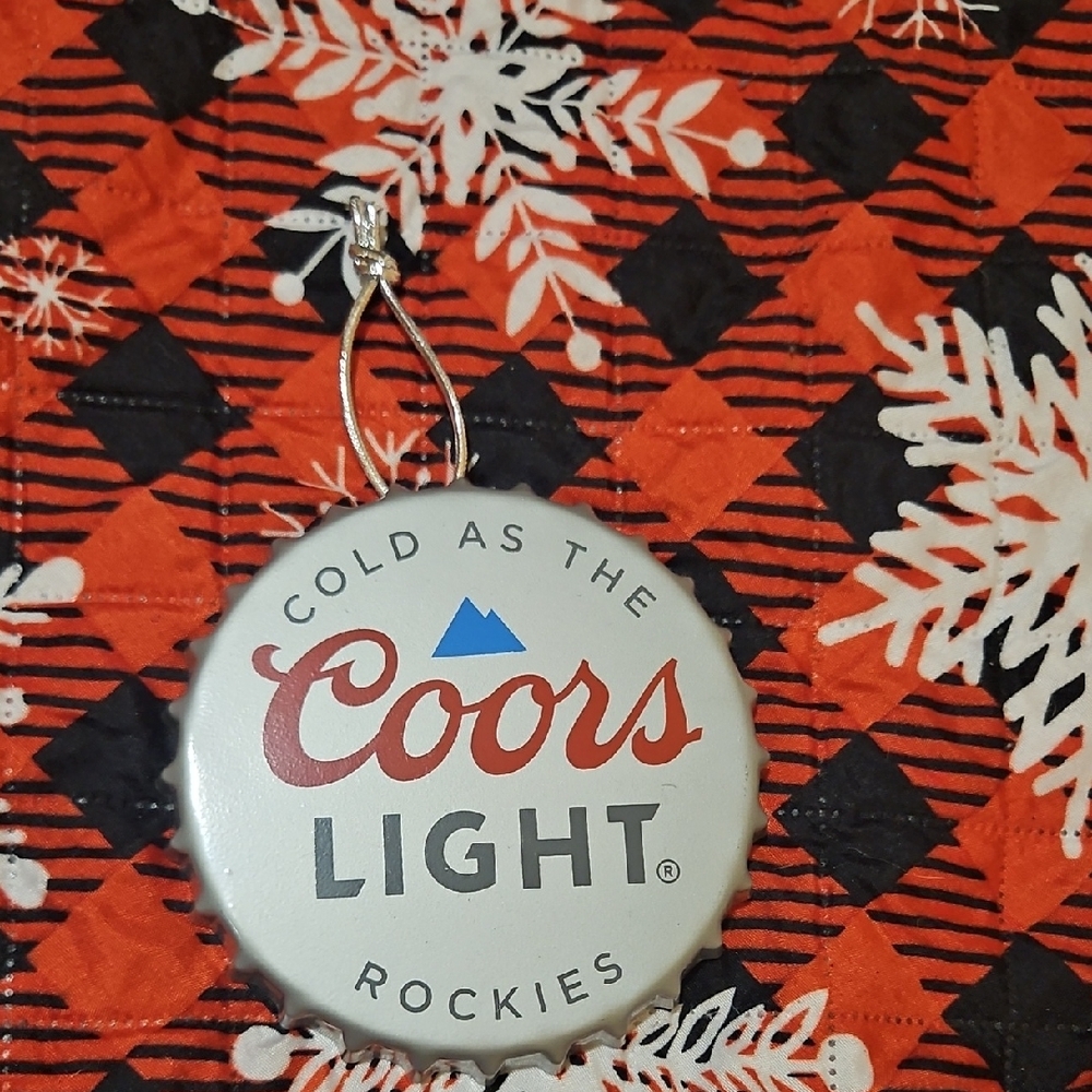 Giant Coors Light Ornament